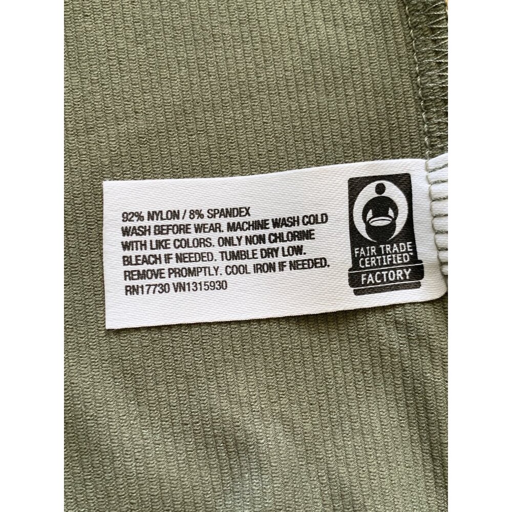 Wild Fable Womens Midi Pencil Skirt Stretchy Light Gray Ribbed Knit Size Medium - Picture 9 of 10